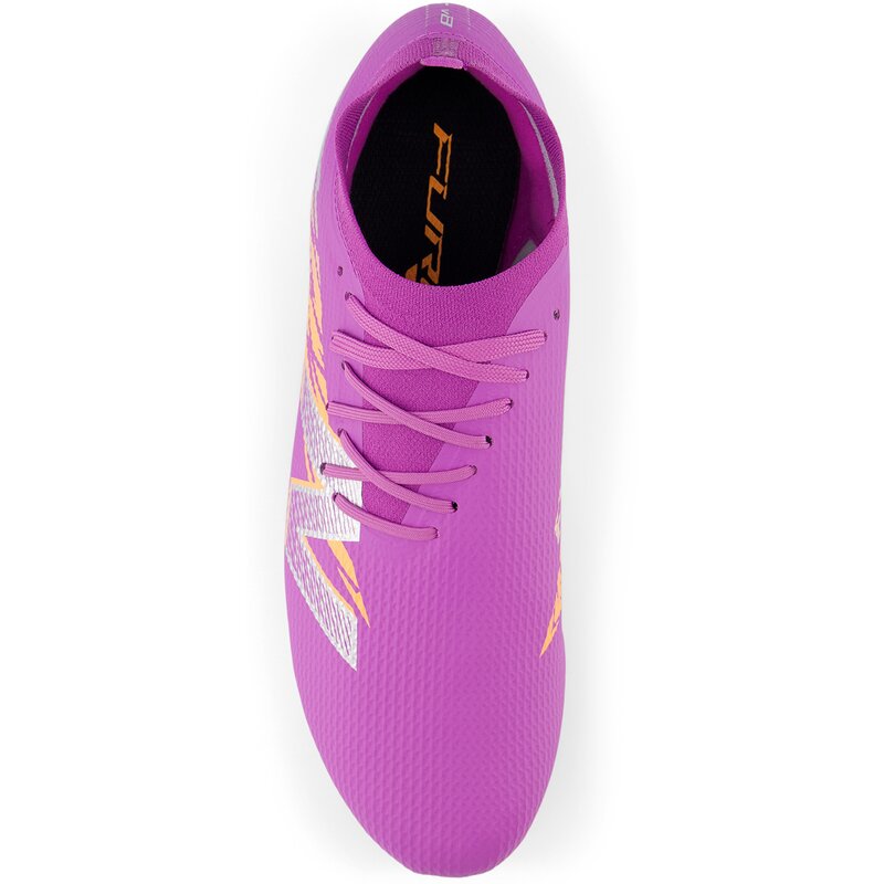 Футбольные бутсы для газона furon team fg v8 New Balance, фиолетовый — фото 3