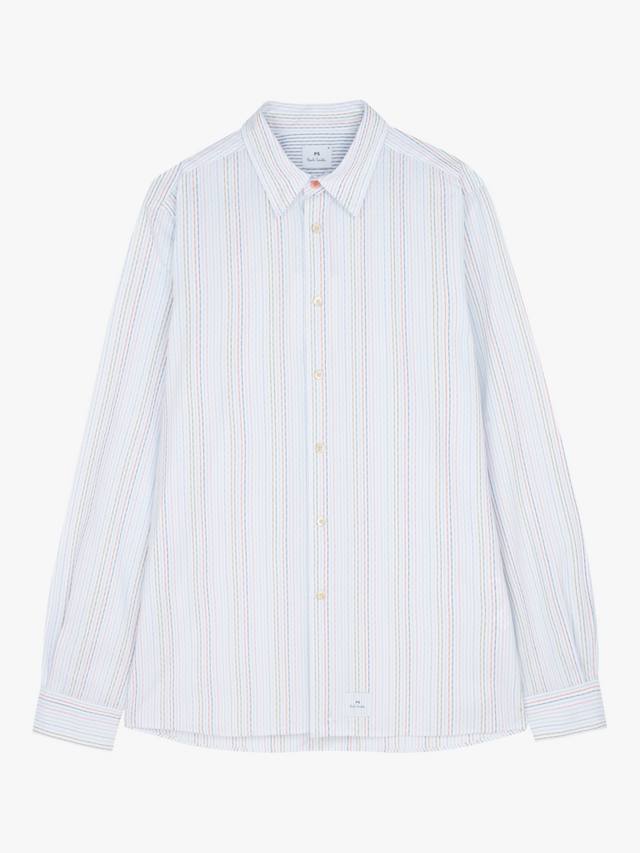 

Хлопковая рубашка Regular Fit в полоску Paul Smith, Multicolour