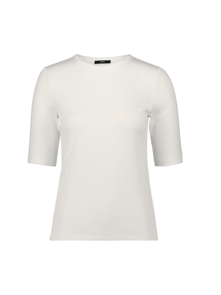 

Футболка Zero Basicshirt mit Rundhalsausschnitt, цвет Brilliant White