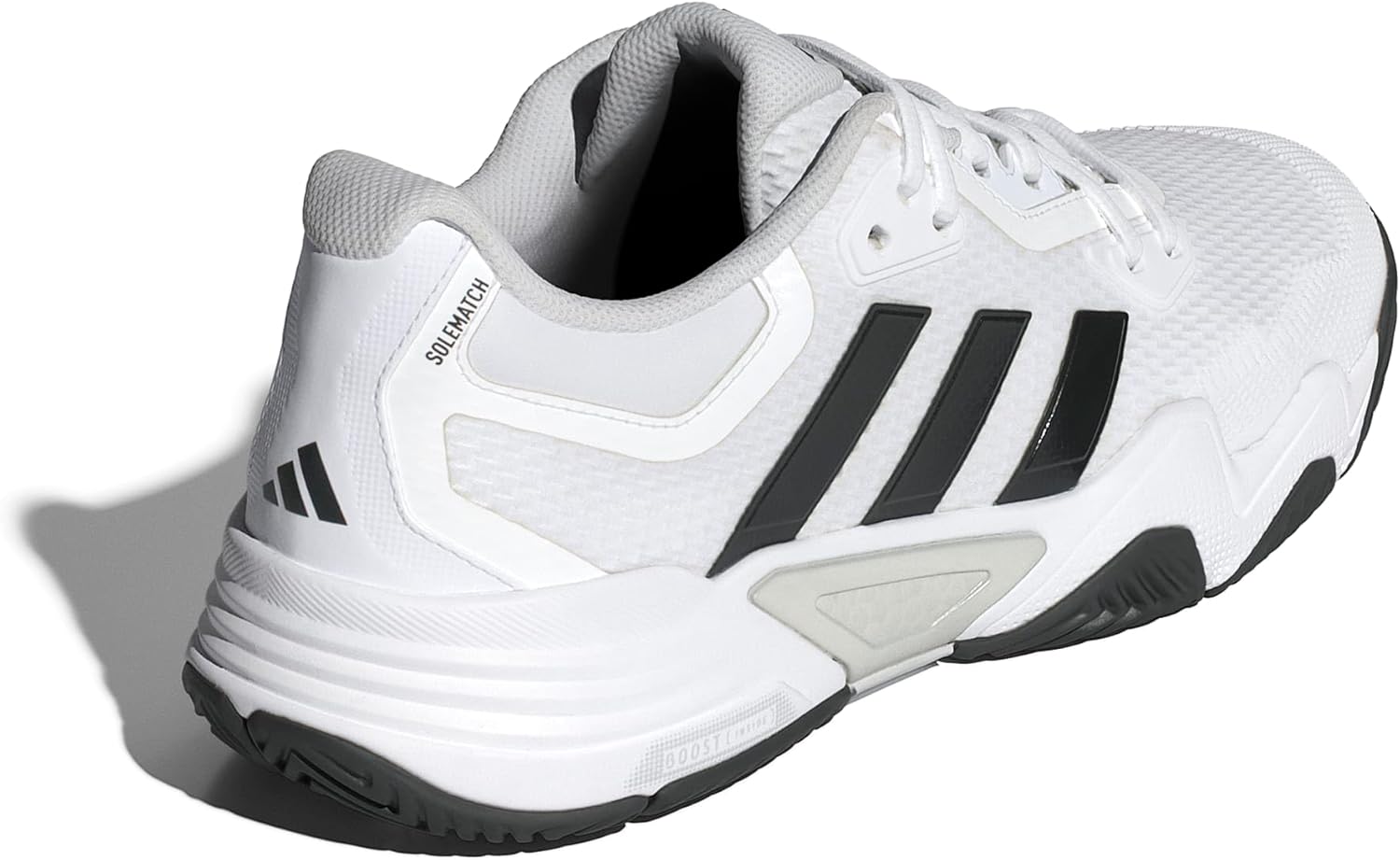 Мужские теннисные кроссовки Adidas Solematch Control 2, белый/черный/синий — фото 3