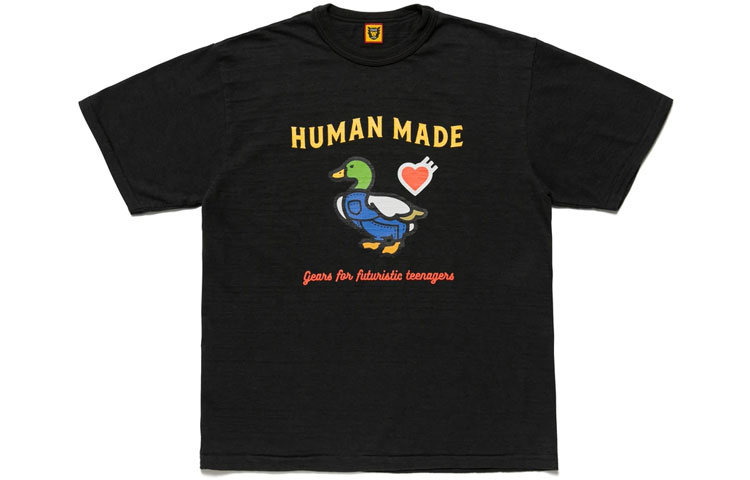 

Футболка унисекс HUMAN MADE черная
