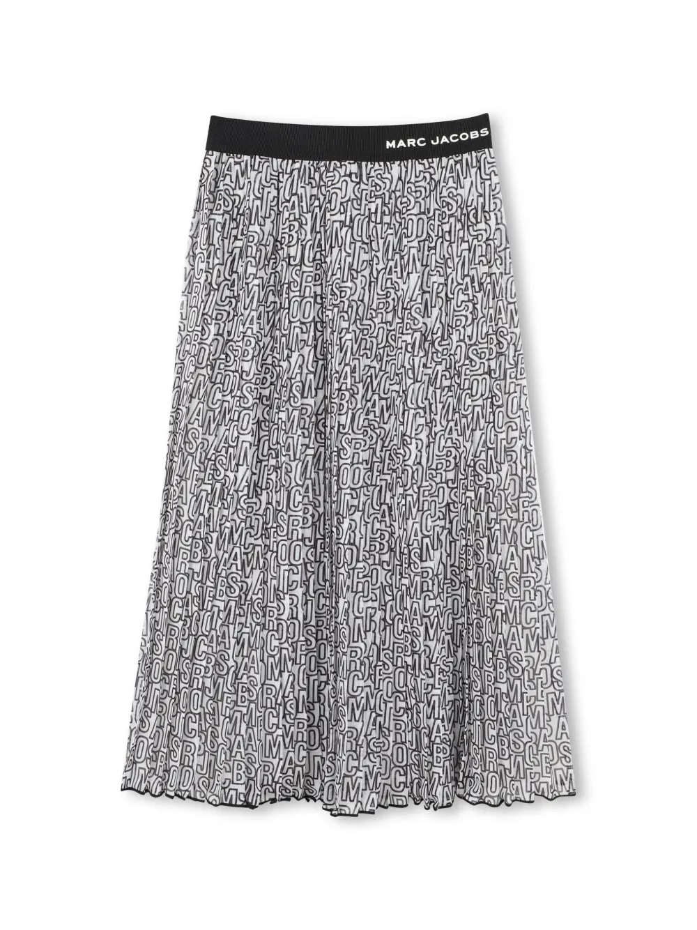 

Плиссированная юбка Marc Jacobs Kids, черный
