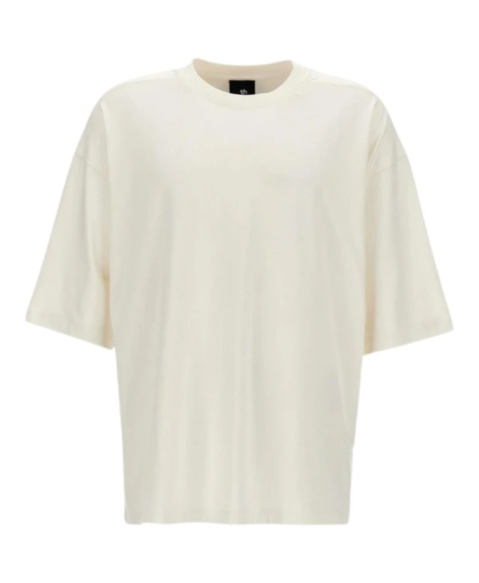 

Футболка свободного кроя из эластичного хлопково-модального трикотажа Thom Krom, бежевый