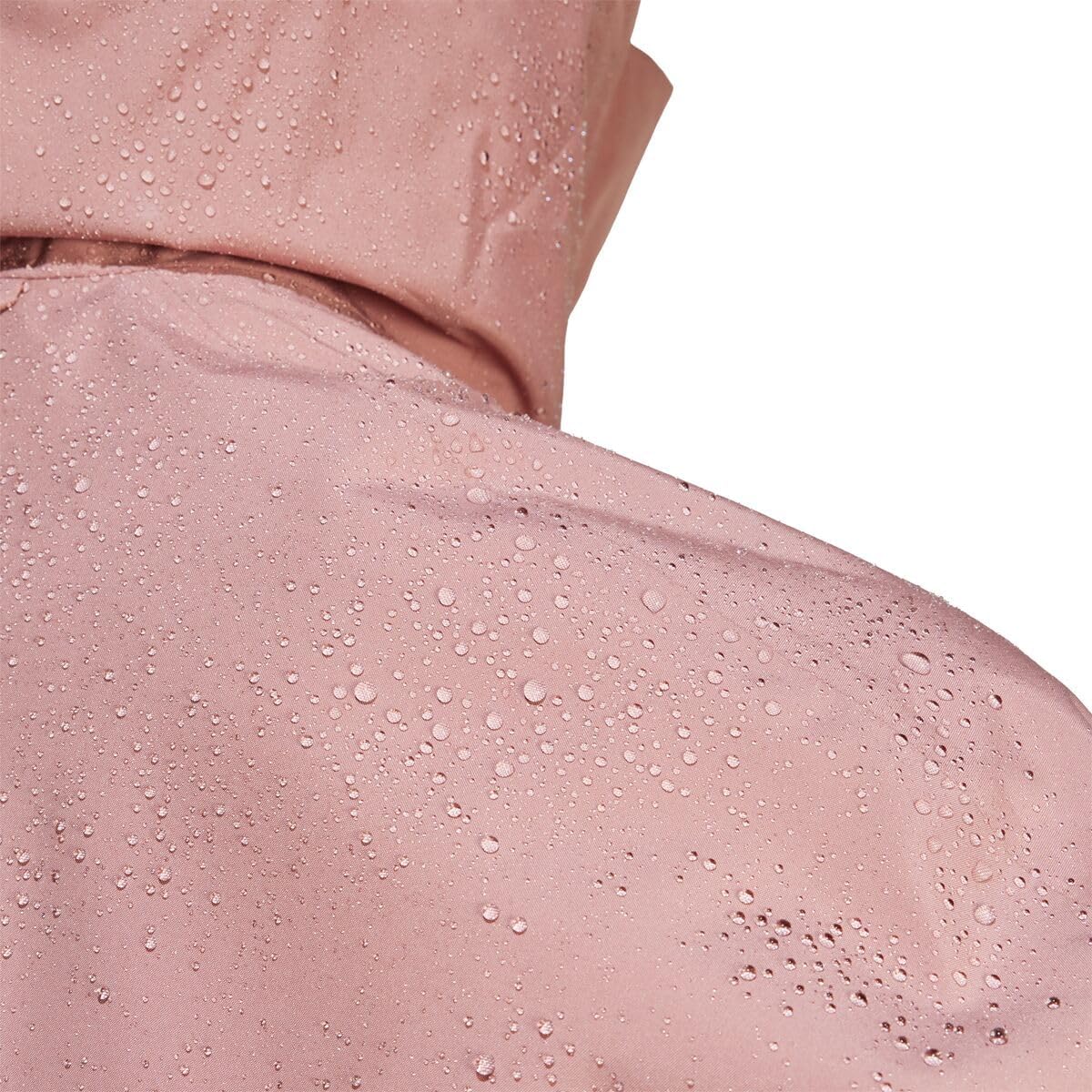 Куртка-анорак женская Adidas TERREX Xploric 2.5L Climaproof с капюшоном, красно-розовый — фото 4