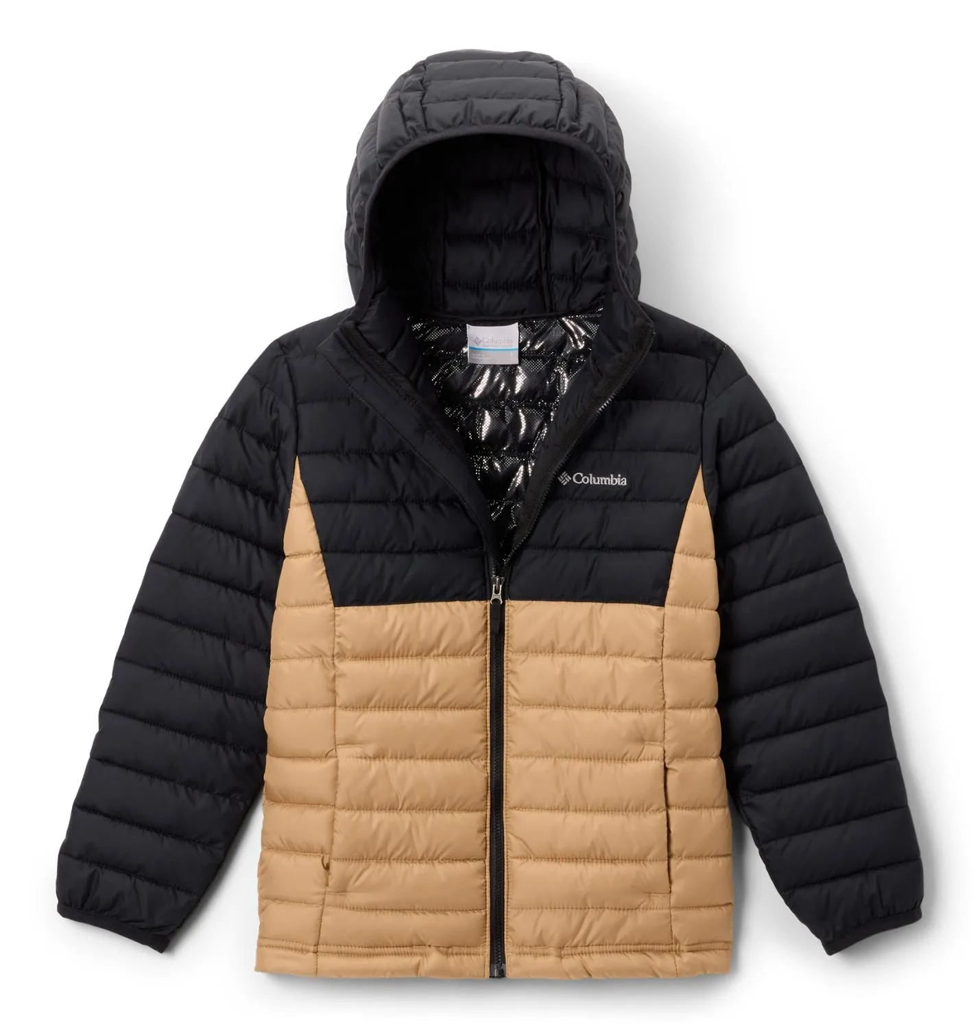 

Облегченная утепленная куртка с капюшоном Powder Lite II Columbia, Canoe/Black