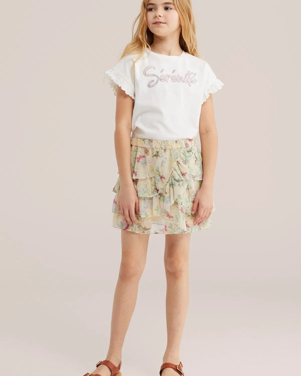 Юбка We Fashion, Pastel Yellow — фото 4