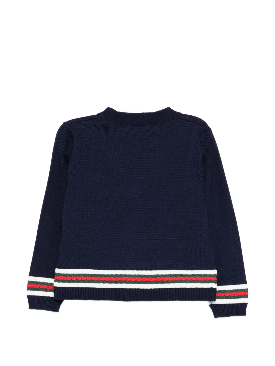 Кардиган с отделкой Web Gucci Kids — фото 2