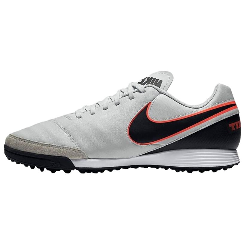 

Nike Tiempo Genio 2 Artificial Turf Slip Resistant Abrasion Resistant мужские футбольные бутсы белого цвета