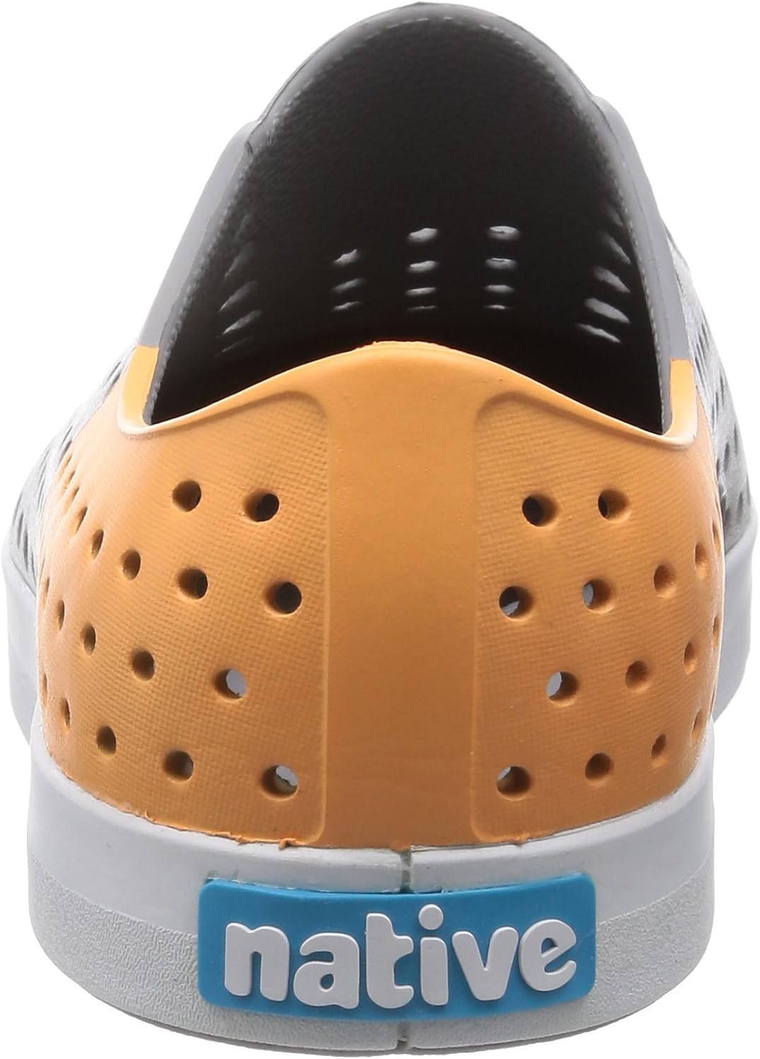 Кроссовки Native Unisex Jefferson Sugarlite Block Native Shoes, серый/оранжевый — фото 3