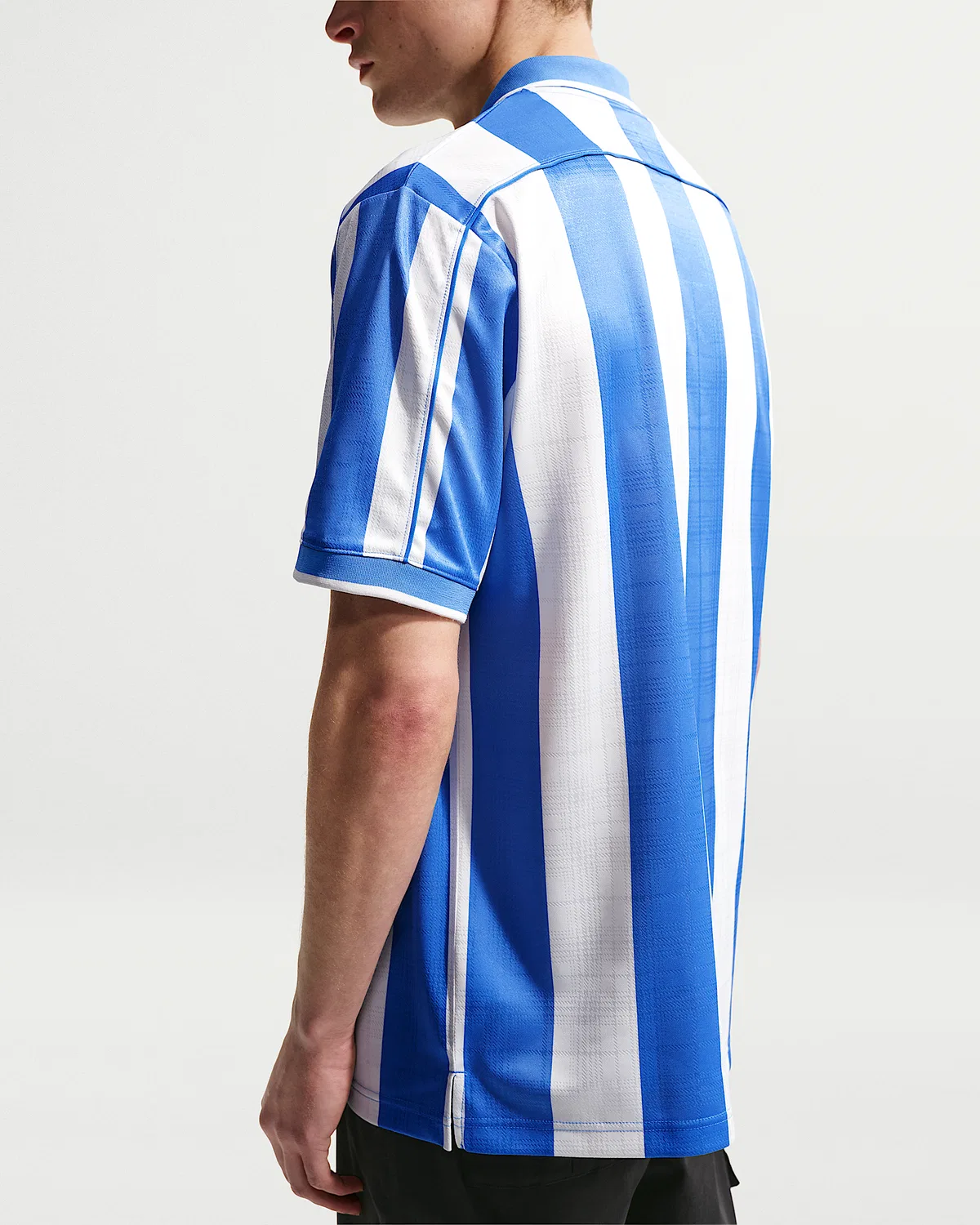 Мужское поло Nike Fairway Fresh Dri-FIT свободного кроя с коротким рукавом, Pacific Blue/Pacific Blue — фото 2