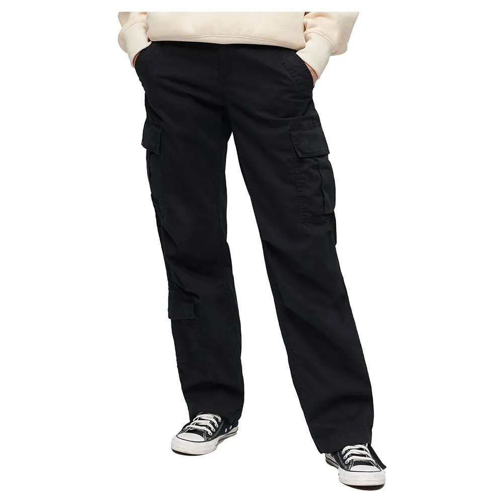 

Брюки карго Superdry Low Rise Straight Cargo, разноцветный