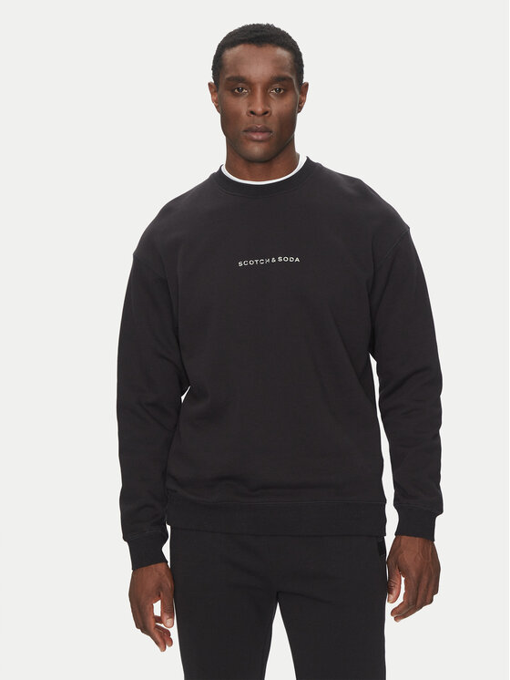 

Толстовка обычного кроя 179195 Scotch & Soda, черный