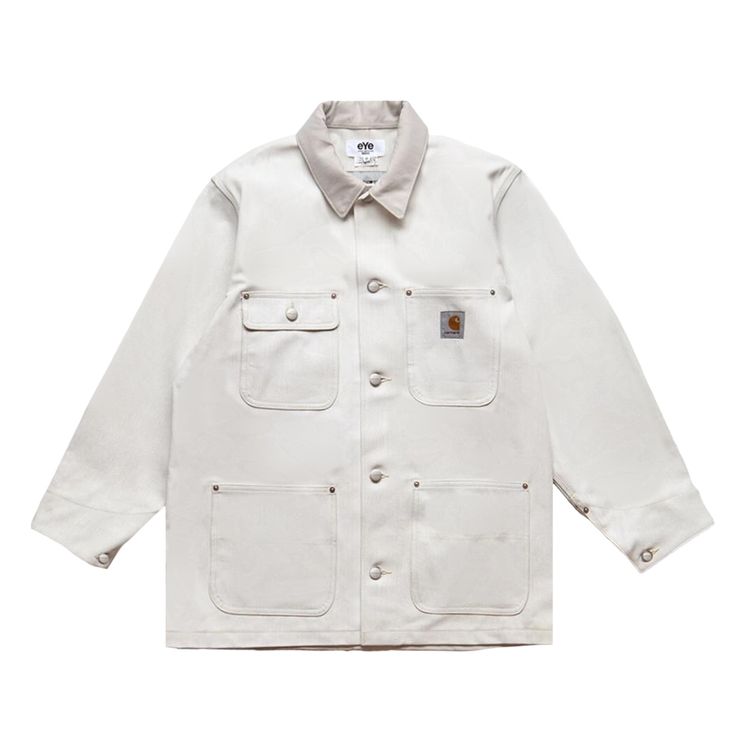 

Куртка Junya Watanabe MAN x Carhartt WIP Overdyed Jacket 'White', белый