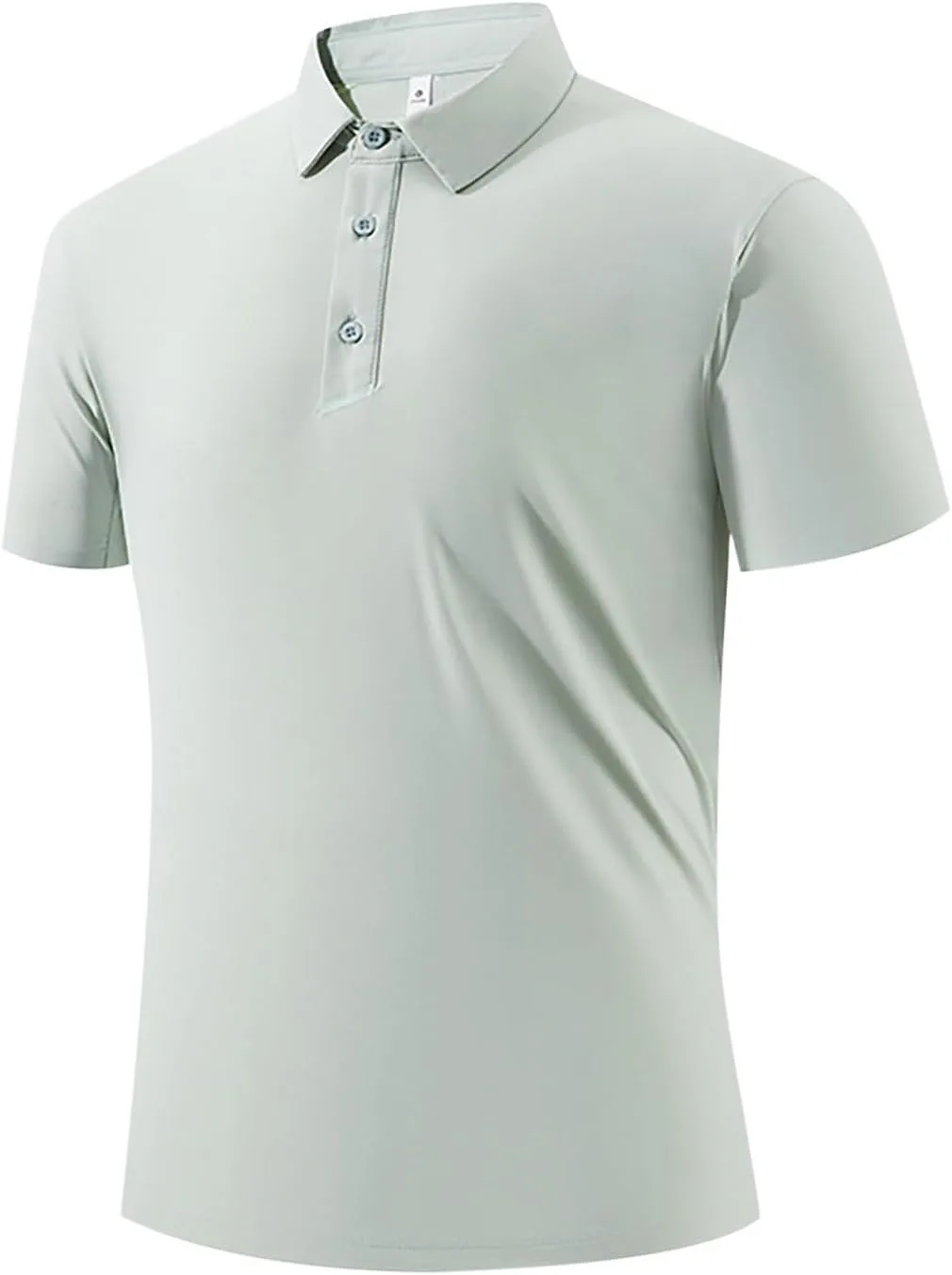 

Футболка-поло для мужчин Big and Tall с коротким рукавом и воротником на пуговицах fnnxeal