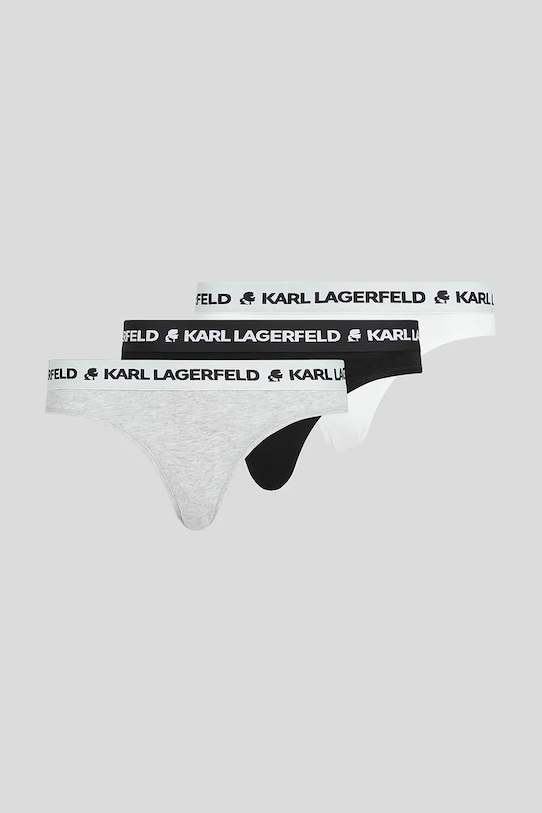

Хлопковые трусики 3 шт Karl Lagerfeld, мультиколор