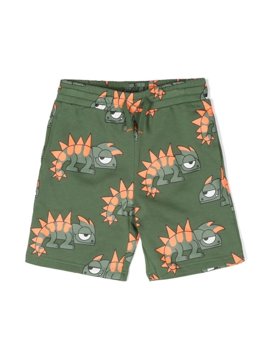 

Stella McCartney Kids спортивные шорты с принтом, зеленый