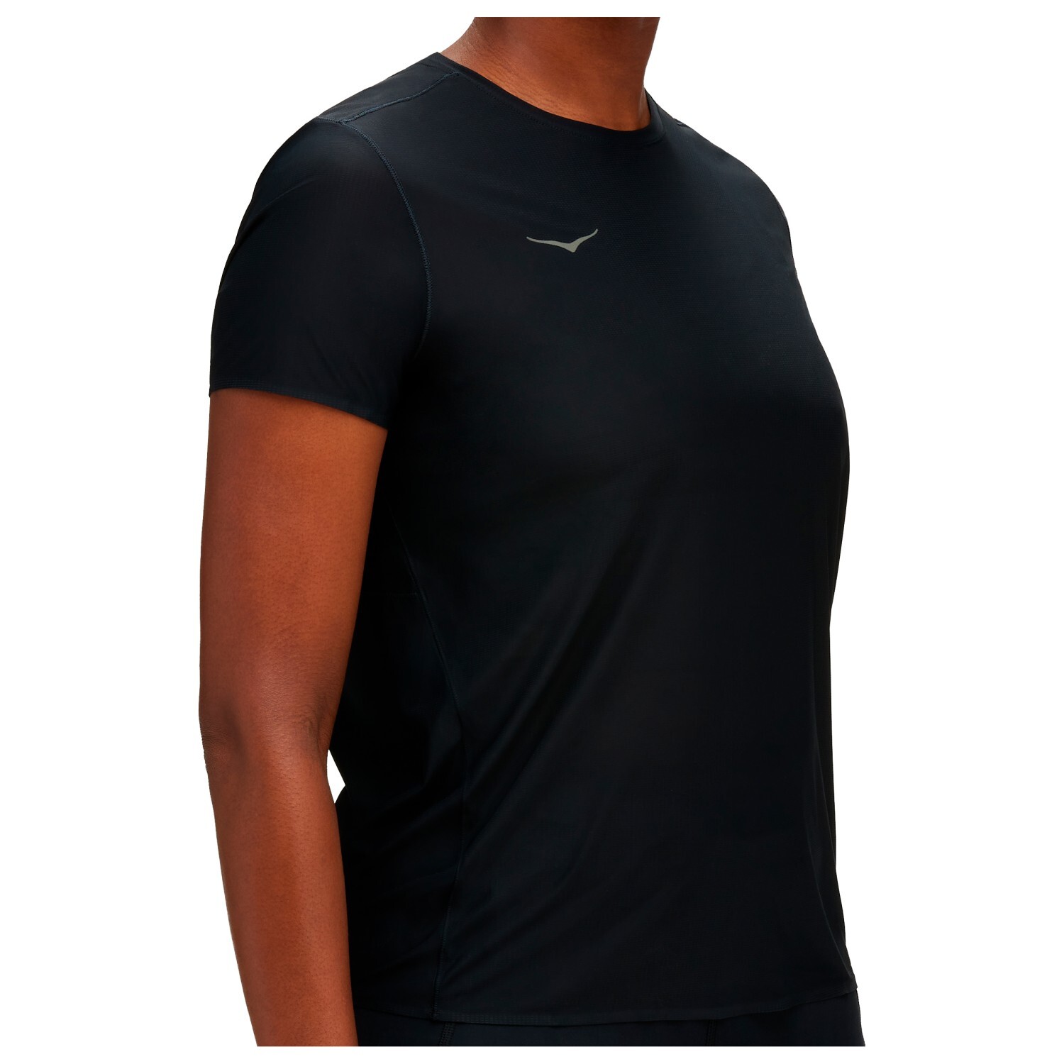 

Беговая рубашка Hoka Women's Performance Run Short Sleeve, черный