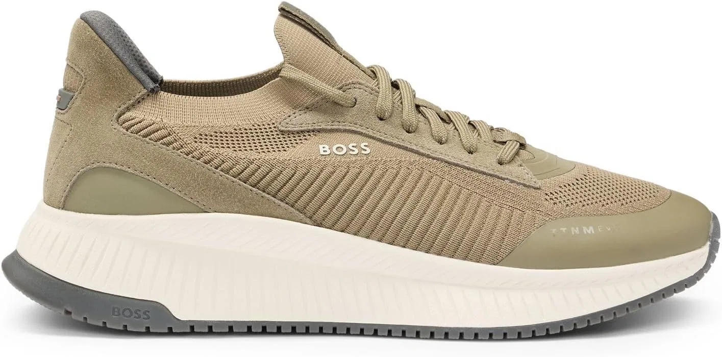 Мужские беговые кроссовки Ttnm Evo_slon_knsd BOSS, Light Pastel Green