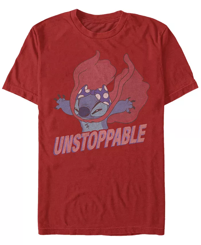 

Мужская футболка с коротким рукавом Unstoppable Stitch Fifth Sun, красный