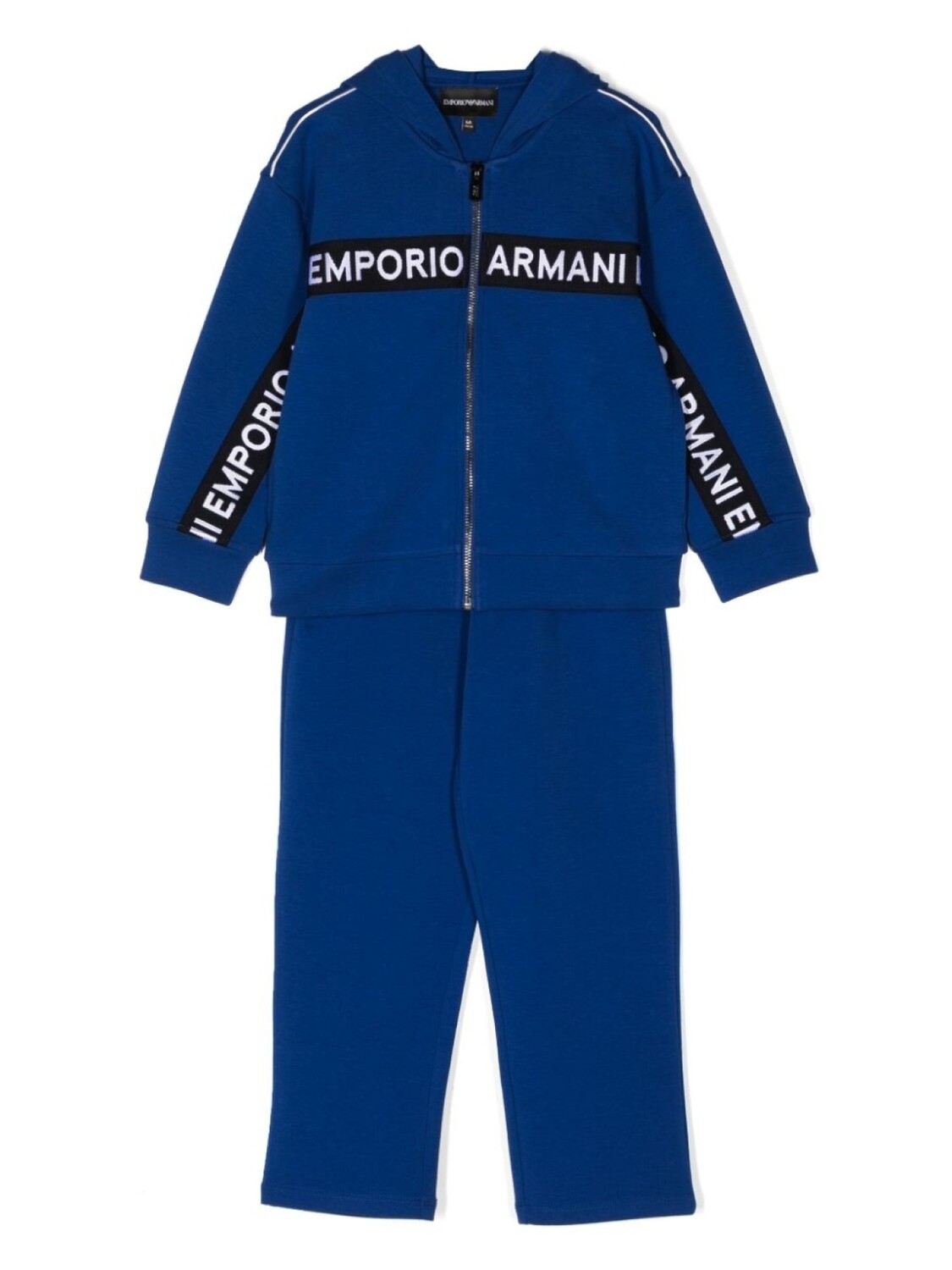 

Emporio Armani Kids спортивный костюм с логотипом, синий