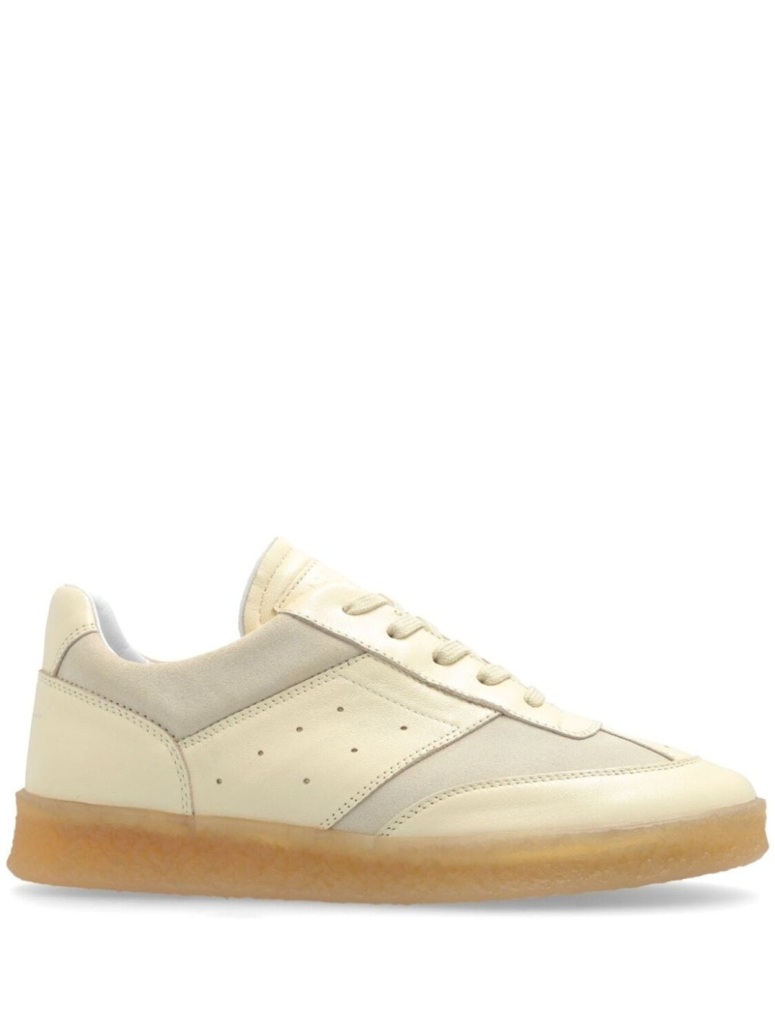 MM6 Maison Margiela кроссовки с низким верхом, нейтральный цвет