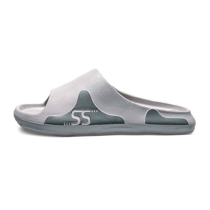 

NANJIREN Серые мужские противоскользящие устойчивые к истиранию тапочки-шлепанцы с амортизацией EVA, цвет Gray