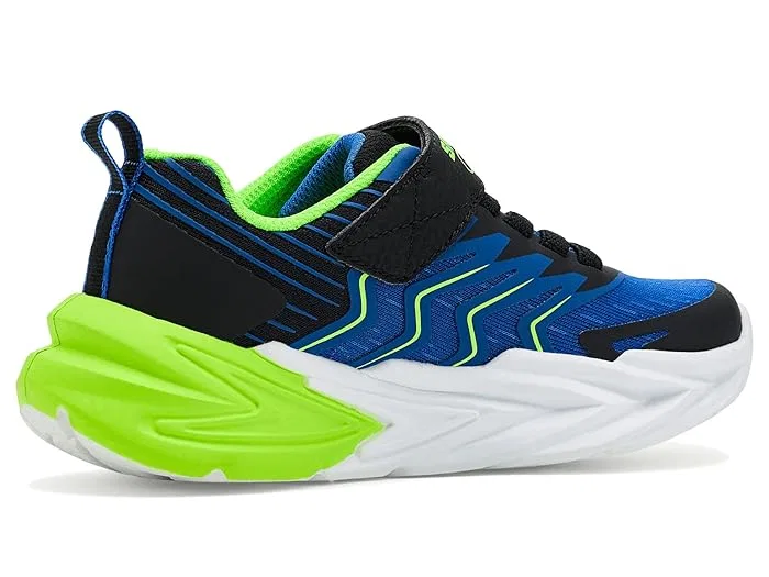 Кроссовки с подсветкой Flex-Glow Ultra SKECHERS KIDS, Black/Blue/Lime — фото 4