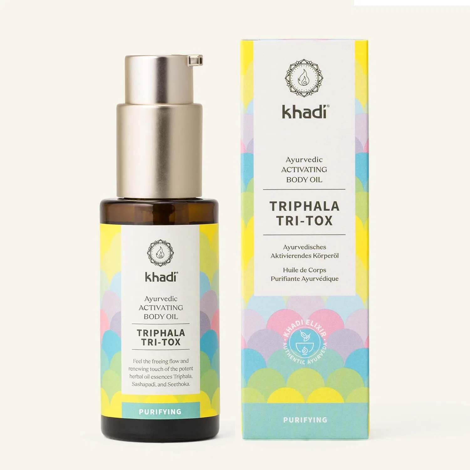 Аюрведическое активирующее масло для тела khadi TRIPHALA TRI-TOX 50 мл Khadi — фото 2