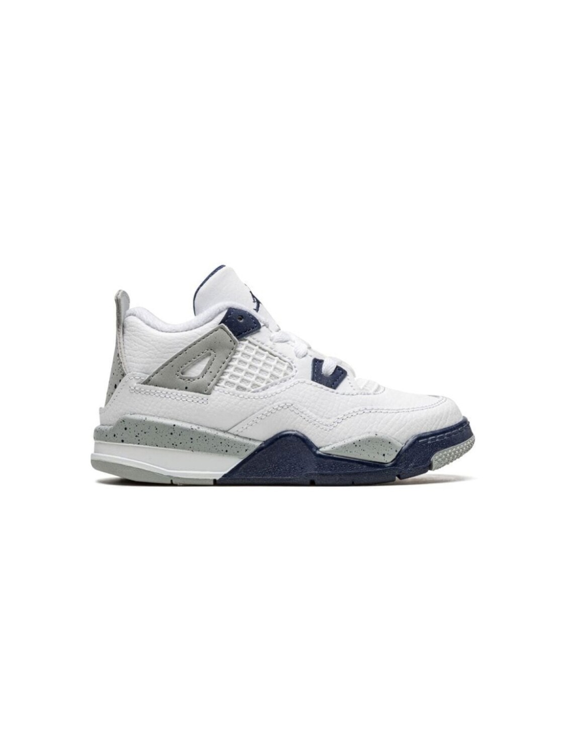 

Кроссовки Air Jordan 4 Retro Military Black Jordan Kids, белый