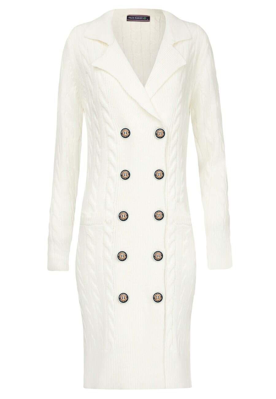 

Вязаное платье Felix Hardy Knitted dress, белый