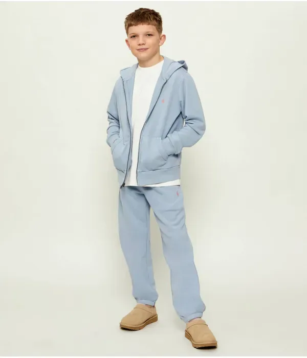 Спортивные штаны regular fit Polo Ralph Lauren, небесно-голубой — фото 2