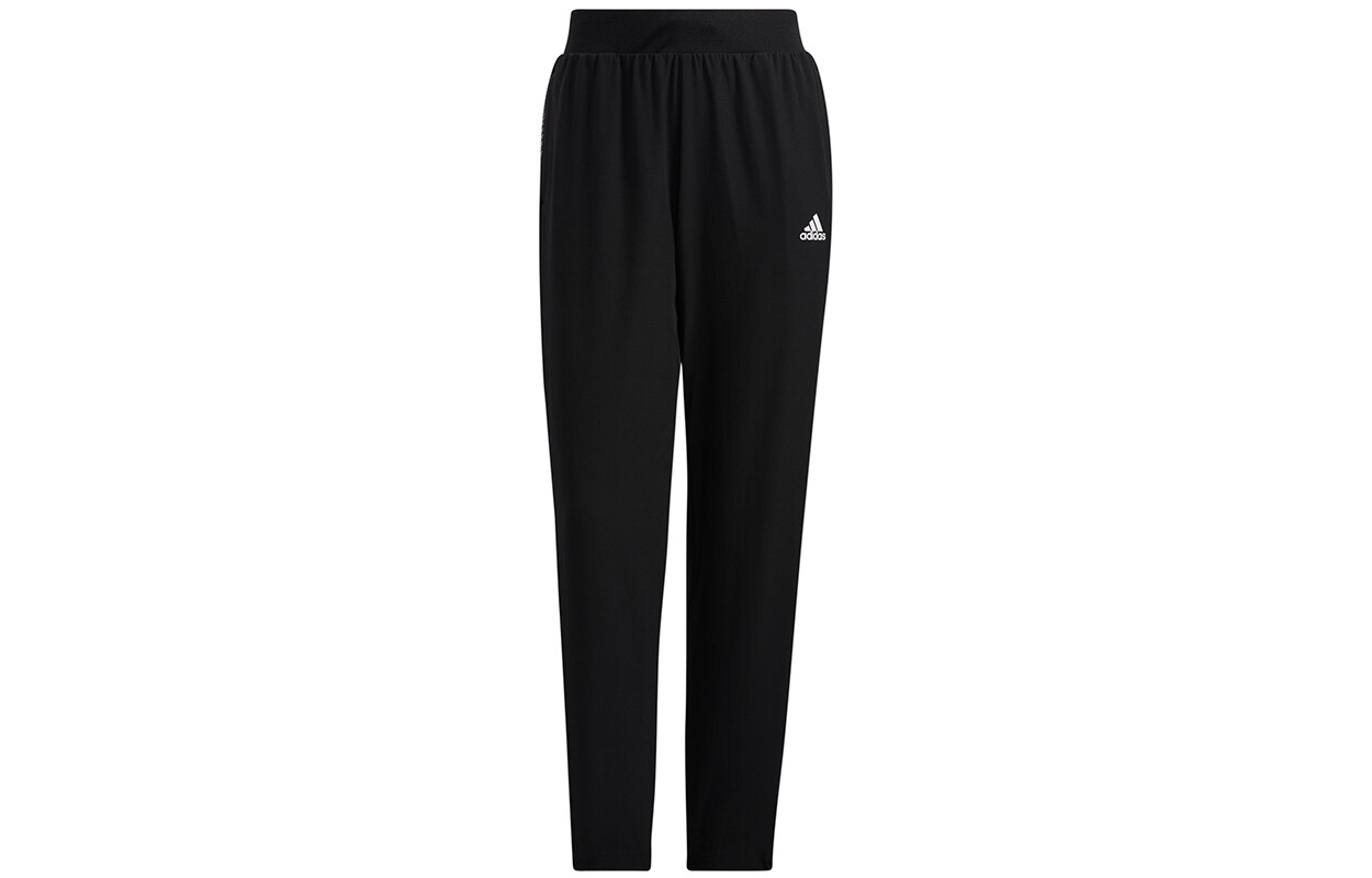 

Трикотажные спортивные штаны женские черные Adidas