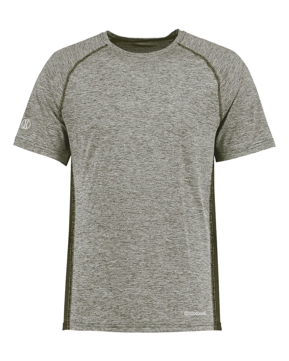 

Футболка Electrify CoolCore Holloway, цвет olive heather