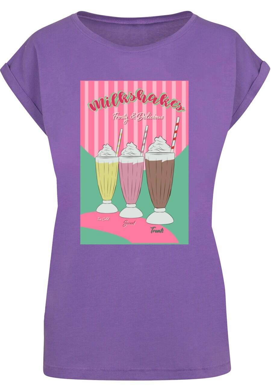 

Футболка Mister Tee Shirt Milkshake, темно-фиолетовый