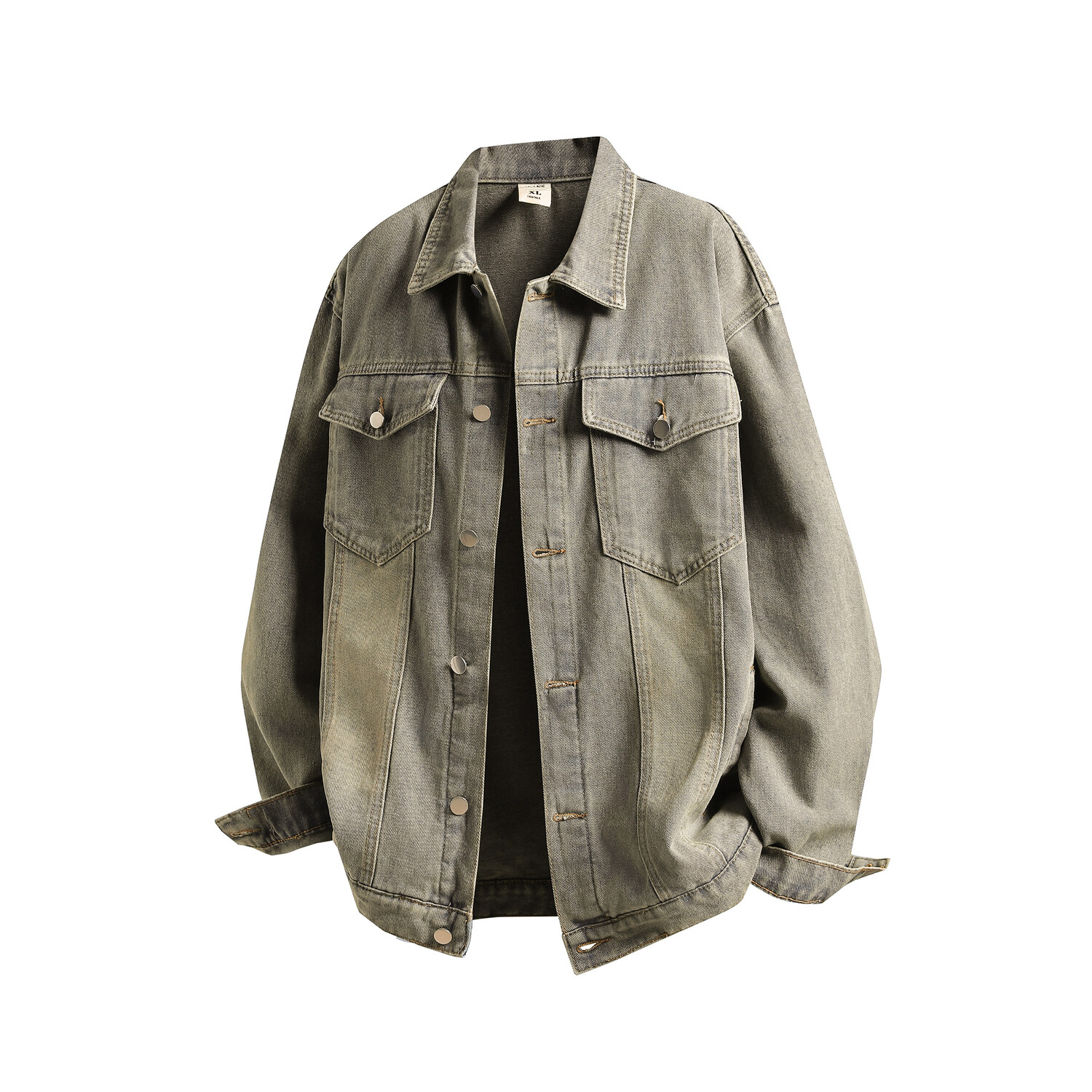 

Джинсовая куртка унисекс Bear Union, цвет Washed Yellow Mud