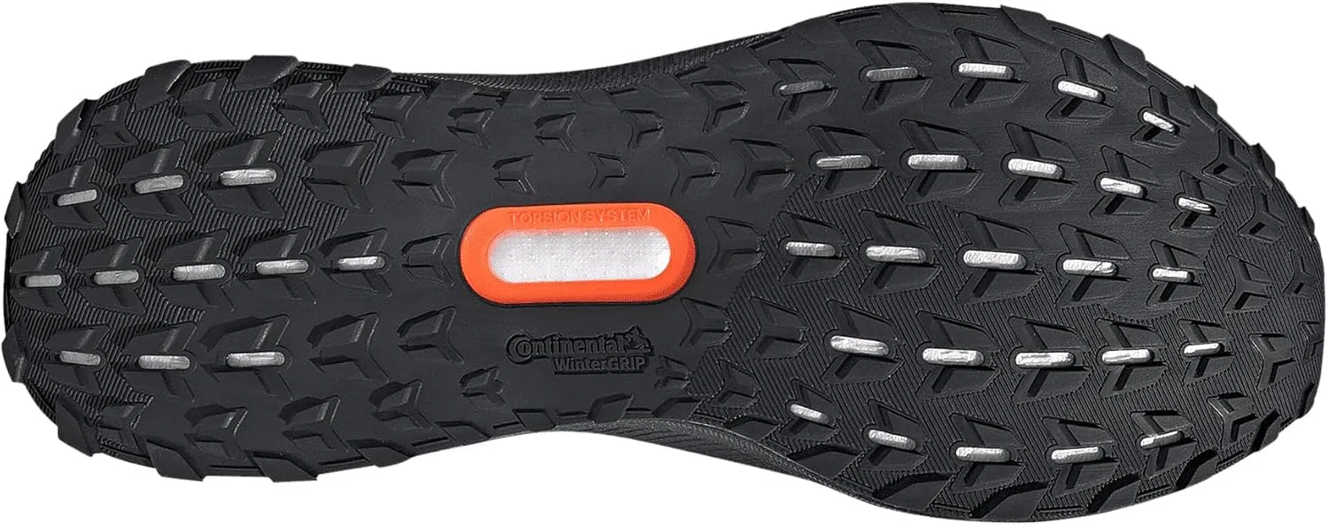 Мужские беговые кроссовки Adidas Performance Ultraboost 5 Climawarm, Green-Black-Orange — фото 3