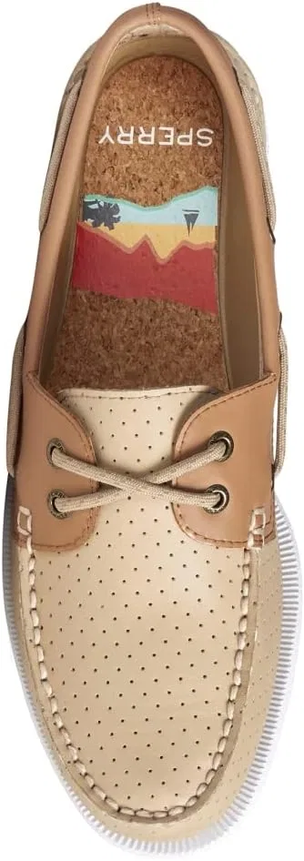 Лоферы Sperry Authentic Original 2-Eye, бежевый — фото 4