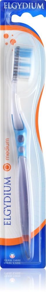 

Зубная щетка Inter-Active средней жесткости Elgydium, 1 шт