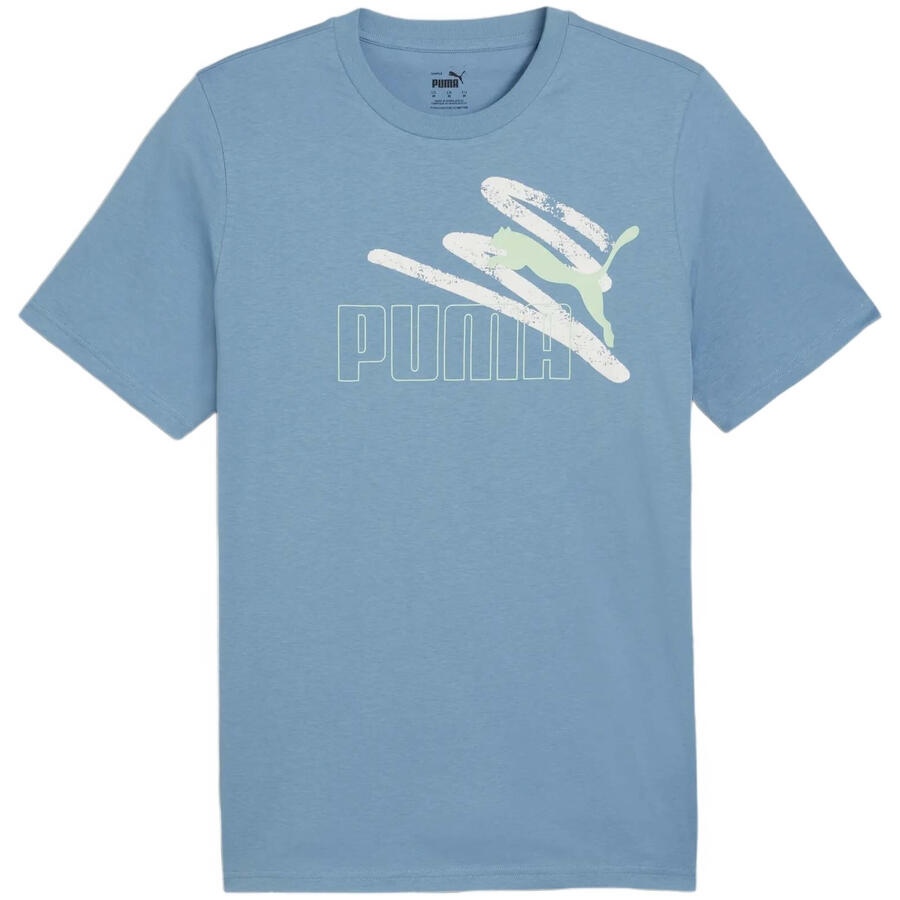 

Рубашка с короткими рукавами Puma Ess+ Logo Lab Summer для мужчин