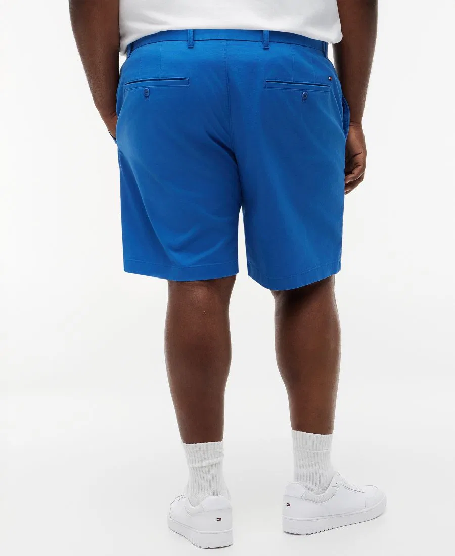 Мужские шорты Big Denton Essential Twill длиной 9,5 дюймов Tommy Hilfiger, Blue Orbit — фото 4