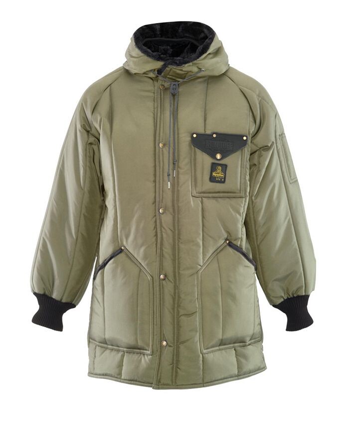 

Мужская парка Iron-Tuff Ice с капюшоном, водостойкое утепленное пальто RefrigiWear, зеленый