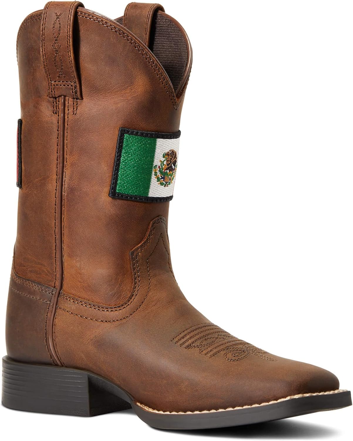 Детские ботинки ARIAT унисекс Orgullo Mexicano Ii Western, коричневый — фото 3