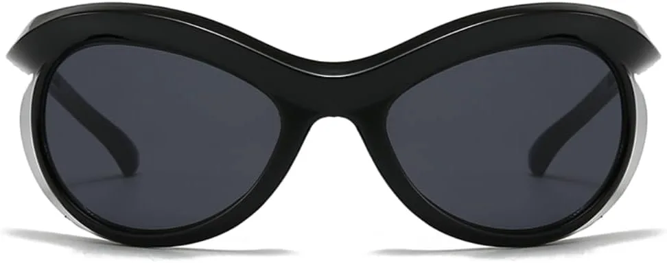 

Современные солнцезащитные очки «кошачий глаз» в трансграничном контексте. Уличная фотография. Популярная модель солнцезащитных очков для женщин TVTBBVV, Coffee