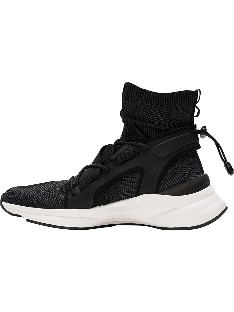 Высокие кроссовки Hummel, Black — фото 4