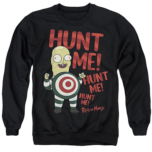 

Толстовка Rick and Morty Hunt Me Licensed Character