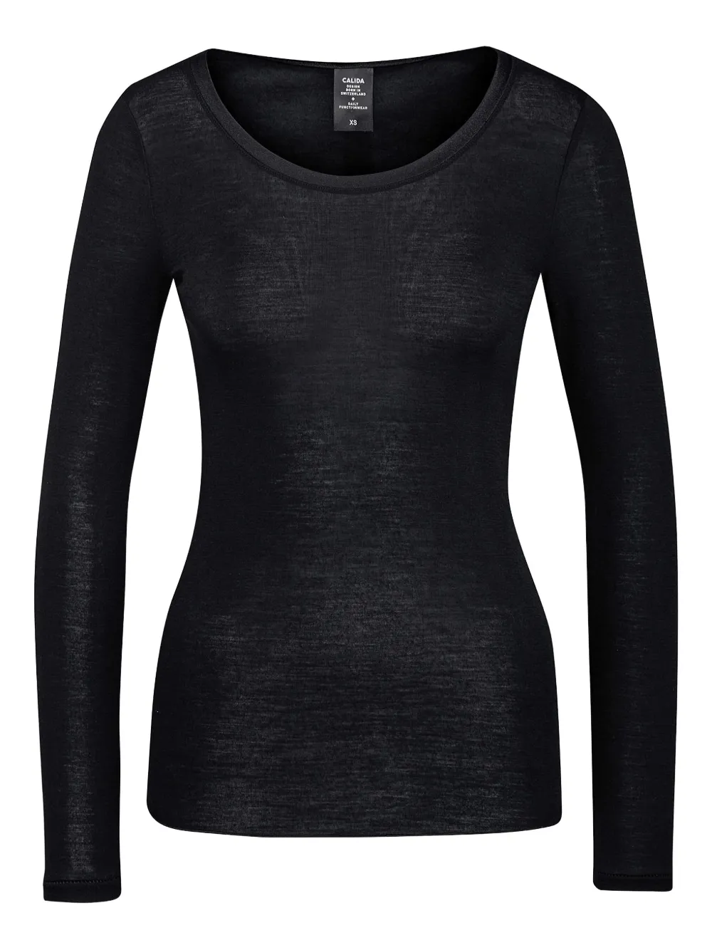 

Футболка с длинными рукавами CALIDA, черный