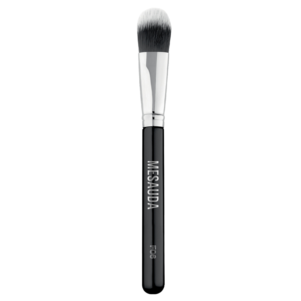 

Плоская кисть для тональной основы brush f06 flat foundation Mesauda, количество 1 шт.