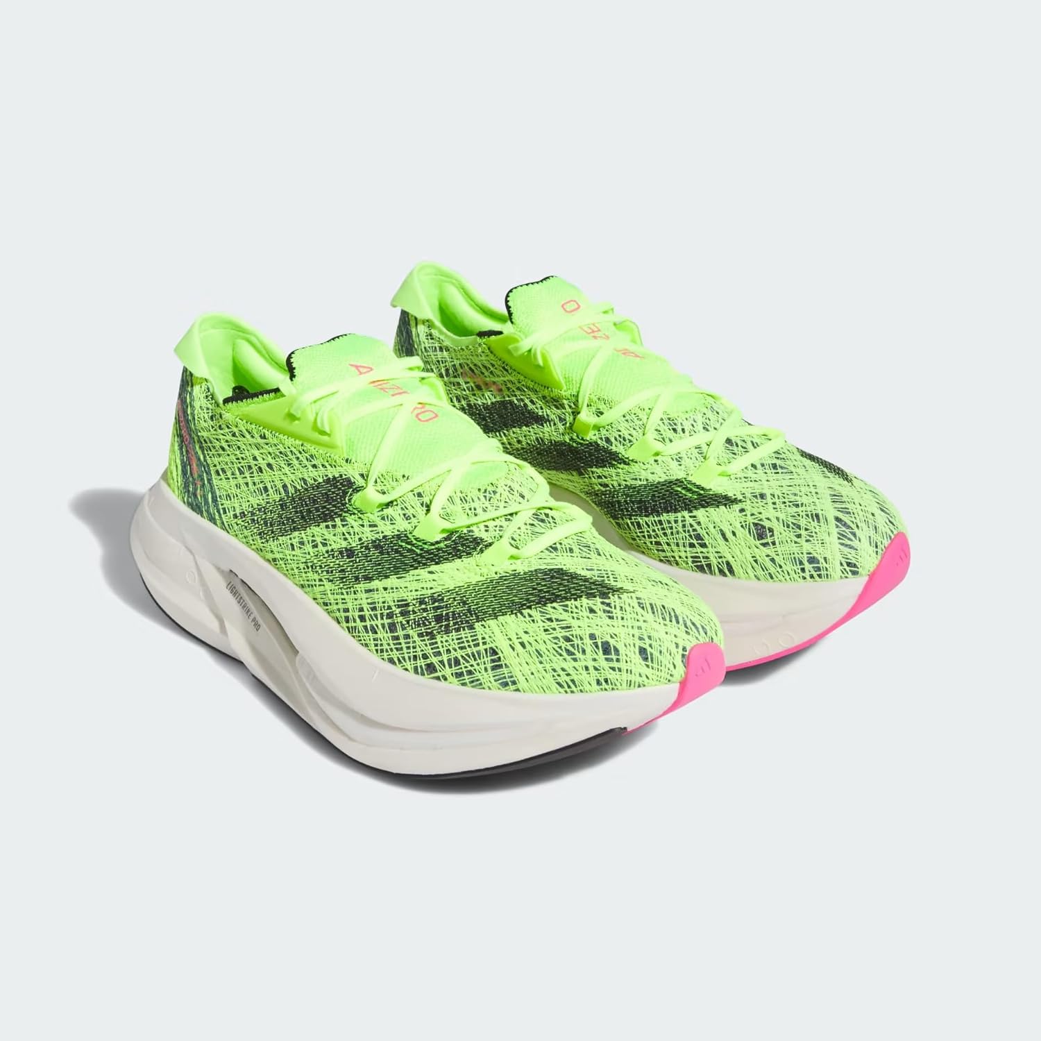 Мужские кроссовки для бега adidas Adizero Prime X 2, зеленый — фото 4