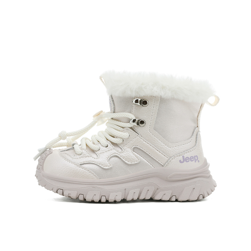 

Детские утепленные ботинки Kids Jeep, pearl белый (fleece-lined)