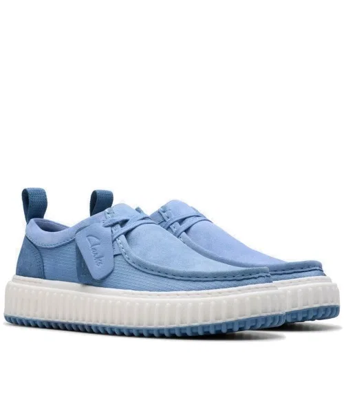Мужские мокасины Clarks Torlite Lo с логотипом синие